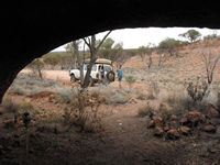 A geocache site we're told